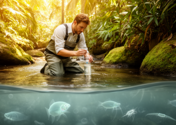 Environmental DNA Reveals Hidden Freshwater Life in Caribbean Streams