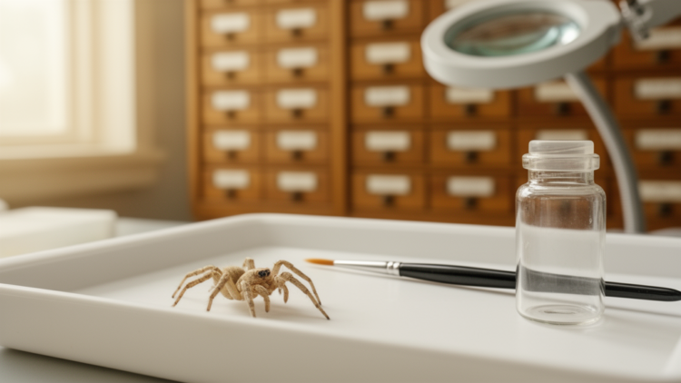 New spider species discovered on remote Ascension Island after decades in museum drawers