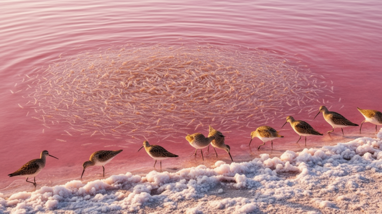 Invasive brine shrimp rapidly reshapes hypersaline ecosystems and disrupts bird parasites
