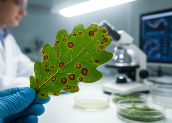 Hidden Fungal Species Behind Leaf Spots on China’s Oak Forests Revealed by DNA Sleuthing