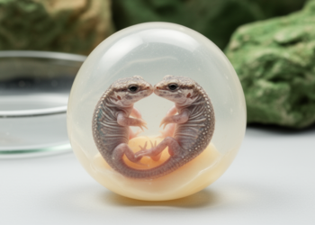 Two-headed lizard embryo discovered in parthenogenetic rock lizards