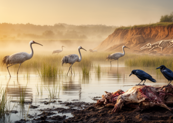 Fossil Birds from 1.6-Million-Year-Old Spanish Site Reveal a Lost Wetland World of Giant Cranes and Carrion-Hungry Ravens