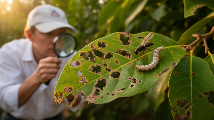China’s first survey reveals hidden enemies of the teak defoliator