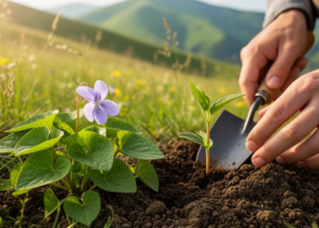Endangered Meadow Violet Gets New Home in Bulgaria