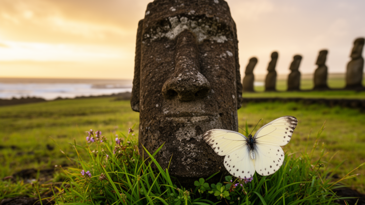 Invasive Large White Butterfly Reaches Remote Easter Island, Raising Ecological Alarm