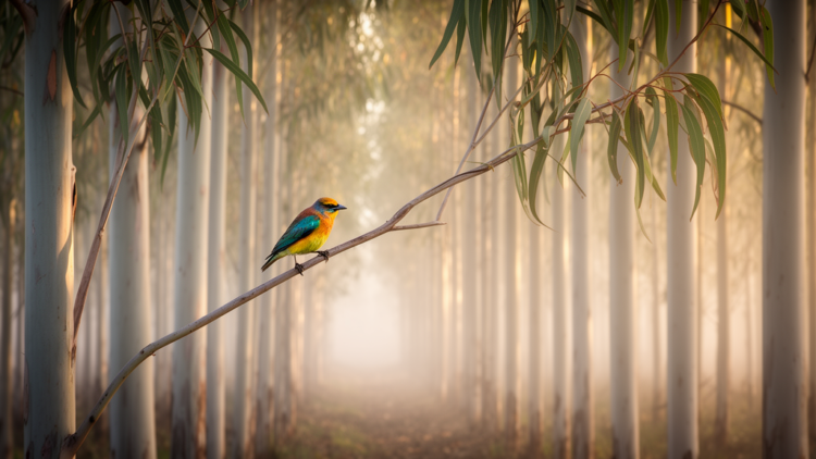 Size Doesn’t Matter: Isolation Drives Bird Diversity in Eucalyptus Plantations