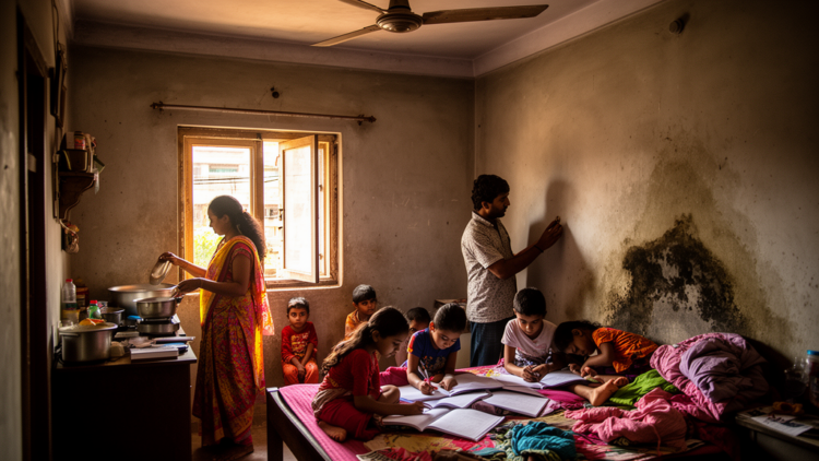 Crowding, Ventilation and Affordability Drive Housing Quality for Middle-Income Bangladeshis