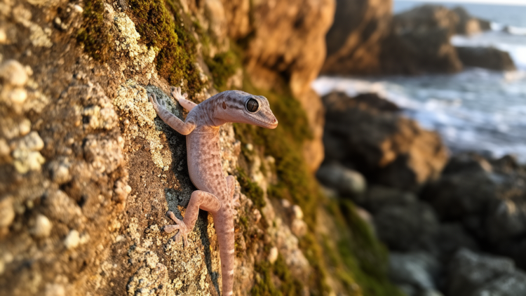 New gecko species hiding in plain sight on Japan’s rocky western coast