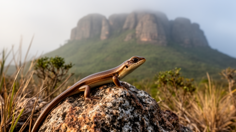 Two new snake-eyed skink species found on Angola’s isolated Serra da Neve