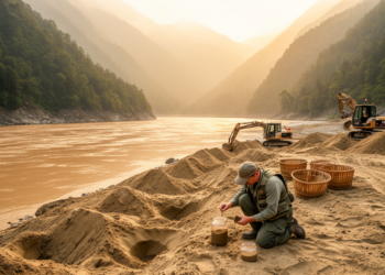 Himalayan River Sediments Reveal a Hidden Toll of Sand Mining on Trace Metals