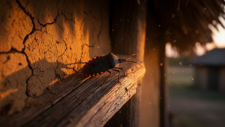 Kissing bugs spread across the Americas in three great waves tied to ancient climate shifts