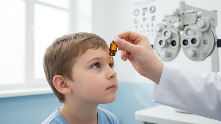 Stronger Atropine Eye Drops Slow Severe Nearsightedness in Children, Trial Finds