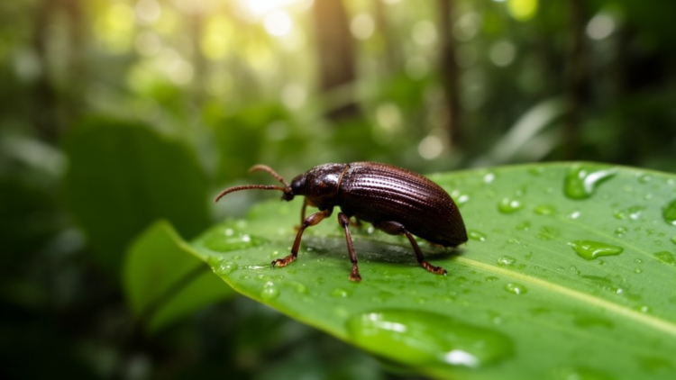 Tiny new beetle species from Hainan marks first record of rare genus in China