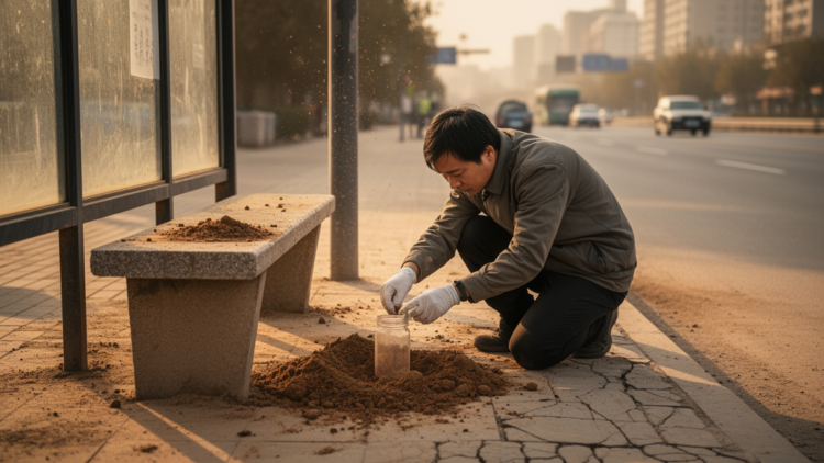 Bus Stop Dust and Soil Reveal Two-Way Migration of Heavy Metals in Xi’an Study