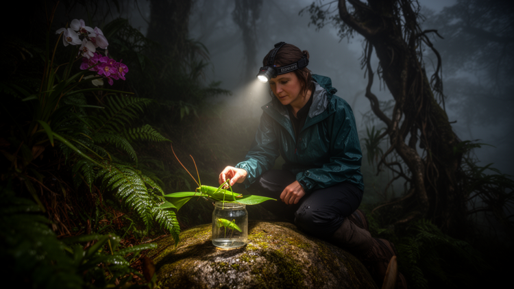 Five Days on Mount Kinabalu Reveal Rare Crickets and Katydids Never Recorded Before