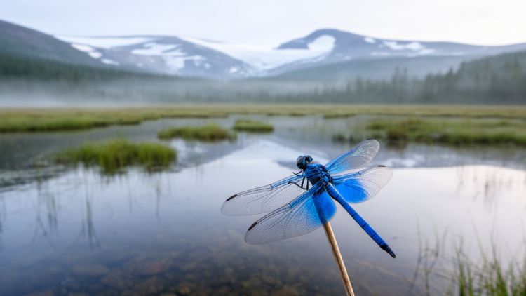 Ice age legacy still shapes where European dragonflies and damselflies live