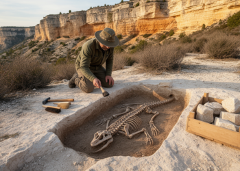 Ancient French fossil site reveals a thriving reptile world just before Eocene cooling