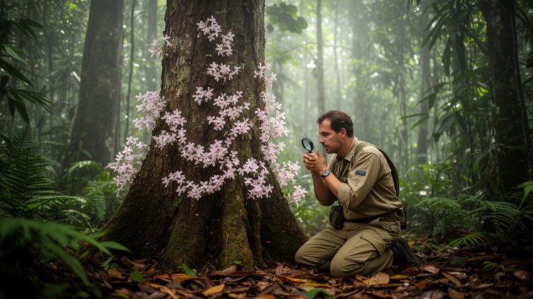 New Amazonian tree species reveals how flowers on trunks evolved as survival strategy