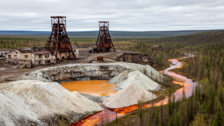 Abandoned Tin-Tungsten Mines in Russia Push Waters Into Ecological Emergency