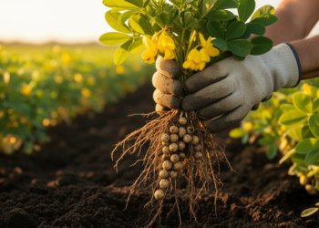 Peanut Nitrogen Fixation: Seasonal Dynamics and Genetic Control
