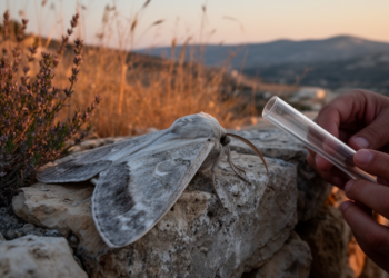 Ghost Hawk Moth Rediscovered in Cyprus After Seven Decades