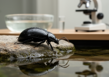 New chromosome atlas maps the genetics of water scavenger beetles