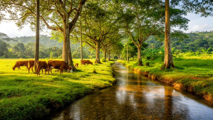 Trees on cattle farms may keep Panama’s tropical streams cleaner, first field test suggests
