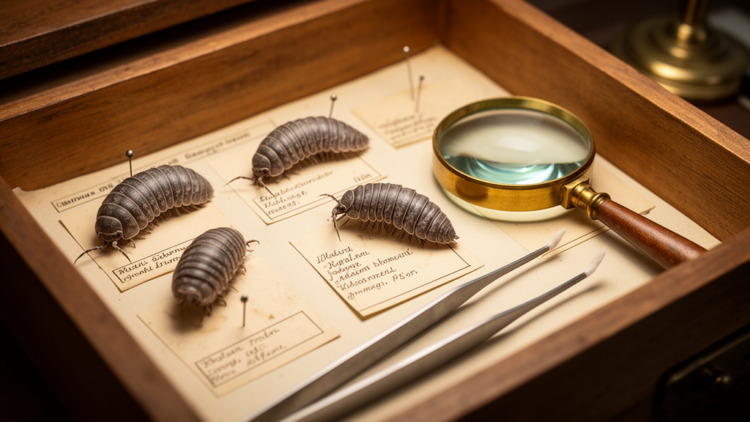 Century-old woodlouse specimens reveal hidden diversity and pet trade risks