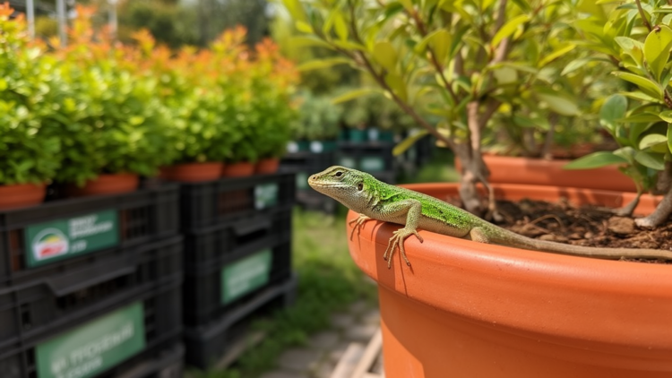 Balkan Lizards Found in Slovakia via Plant Trade