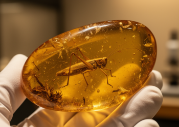 Ancient Grasshopper Relatives Revealed in Burmese Amber