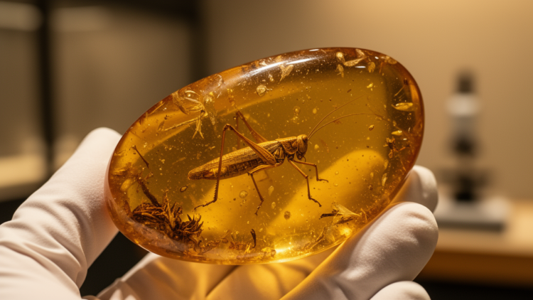 Ancient Grasshopper Relatives Revealed in Burmese Amber