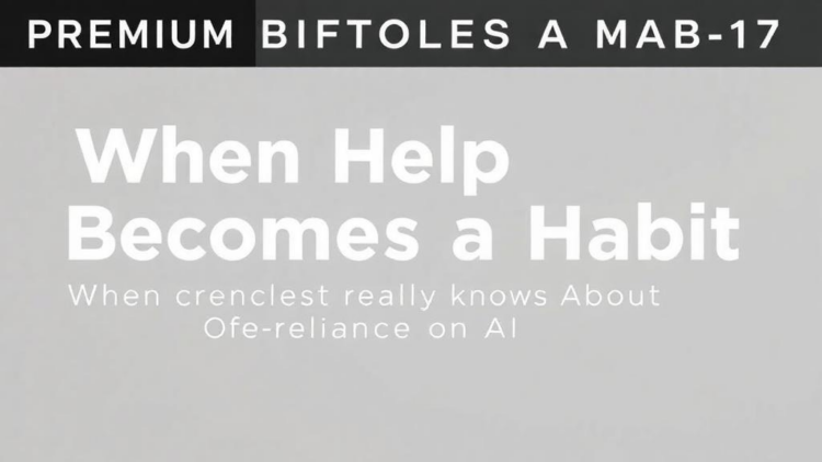 When Help Becomes a Habit: What Science Really Knows About Over-Reliance on AI
