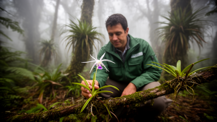 New Ecuador Orchid Species Revealed in Threatened Cloud Forests