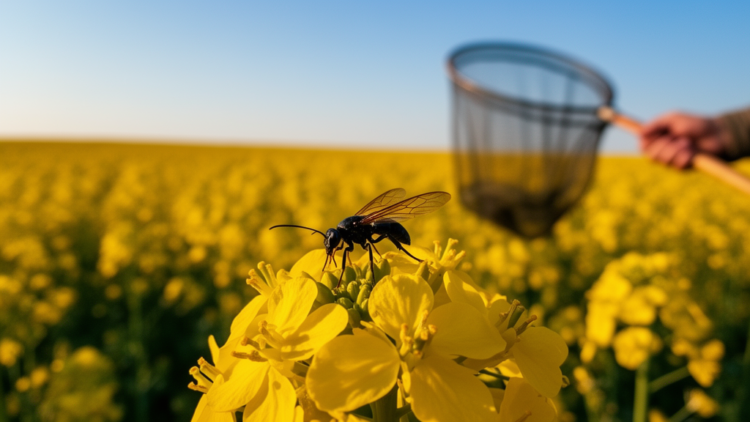 Bulgarian Study Reveals Parasitoid Wasps in Oilseed Rape Fields