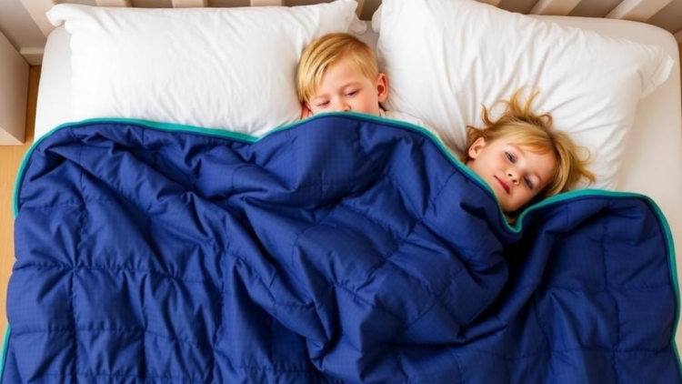 Weighted Blankets Ease Bedtime Battles for Children With ADHD, Parents Report