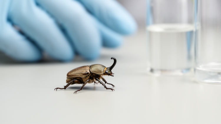Study Maps Gene Activity Behind Female Beetle Horns