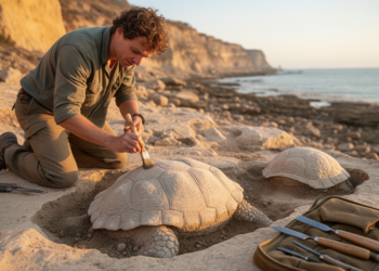Fossil Turtle Shells Reveal 46-Million-Year-Old Marine Interactions