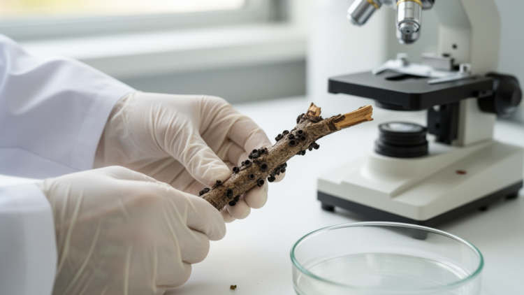Hidden fungal diversity uncovered on linden twigs as scientists revise the genus Splanchospora