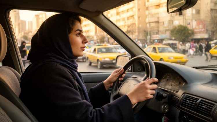 Female Drivers in Iran Face Harassment and Mobility Barriers