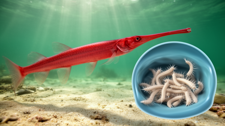 New Spiny Worm Species Discovered in Red Cornetfish