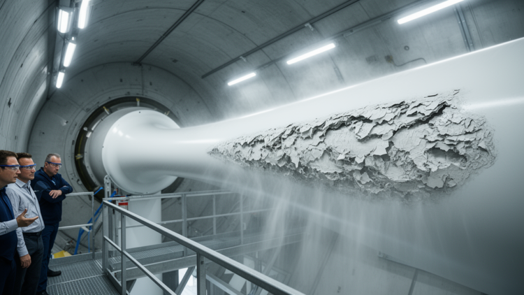 Wind Turbine Blades Lose Up to 9% Power as Leading-Edge Erosion Progresses, Wind Tunnel Study Shows