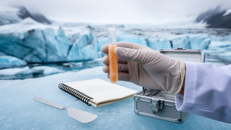 New Fungal Genus Cryptocalciella Discovered in Alpine Glaciers