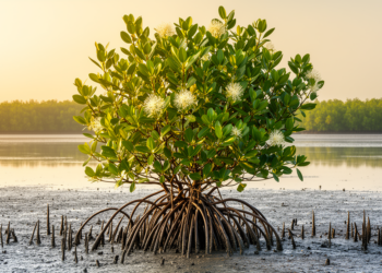 Leaf Trait Networks Reveal Sonneratia apetala’s Invasion Strategy