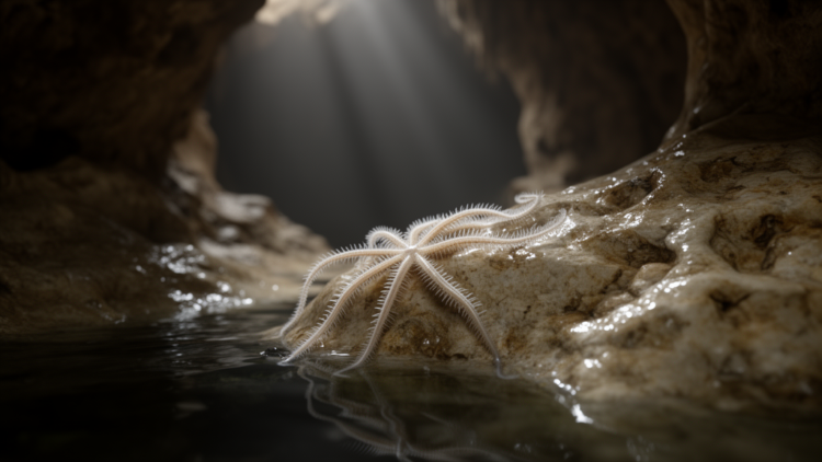 Cave Brittle Star Reveals Energy-Saving Evolution