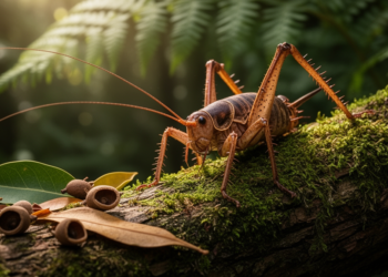 New Zealand Weta Study Reveals Distinct Diets and Growth Patterns