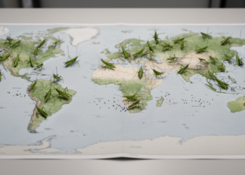 Global Map Reveals Uneven Taxonomic Knowledge of Orthoptera