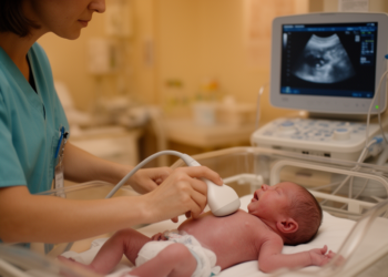 Bedside Ultrasound Reveals Reversible Diaphragm Weakness in Ventilated Infant, Guiding Recovery