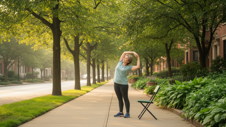 Greener Neighborhoods May Protect Hearts by Reducing Sitting Time