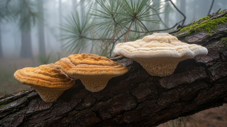 Three New Wood Fungi Species Identified on Chinese Pine