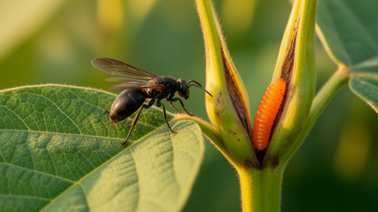 New Parasitoid Wasp Identified as Soybean Gall Midge Enemy